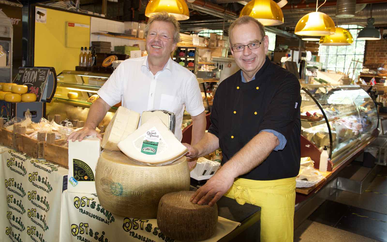 INVITASJON: Lasse Bakke t.v. og Frode Rekve inviterer til unik oste-opplevelse i Nord-Italia
