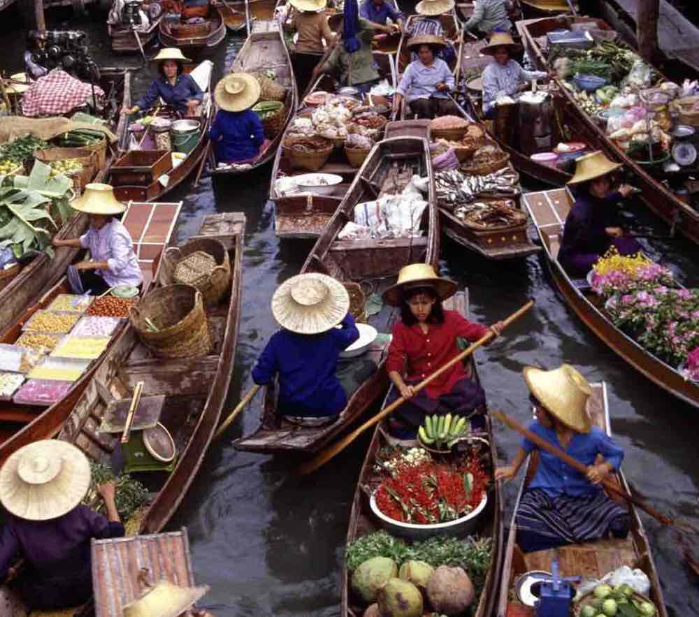 Khlong Lat Mayom marked i Bangkok.