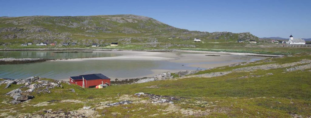 Fiskeværet Måsøy i Vest Finnmark - her vokste Hege opp.