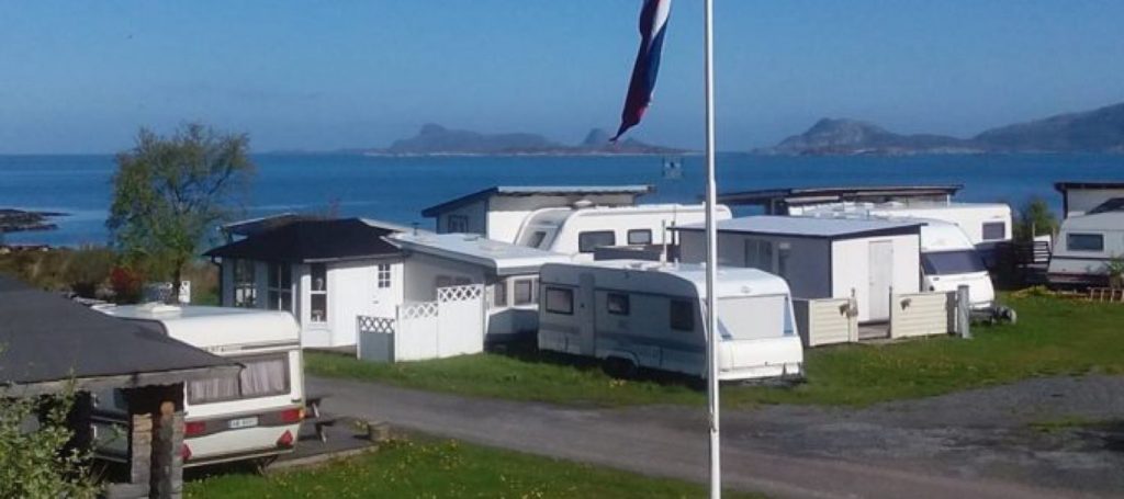 Campingplassen på Lammetun i Fjaler.