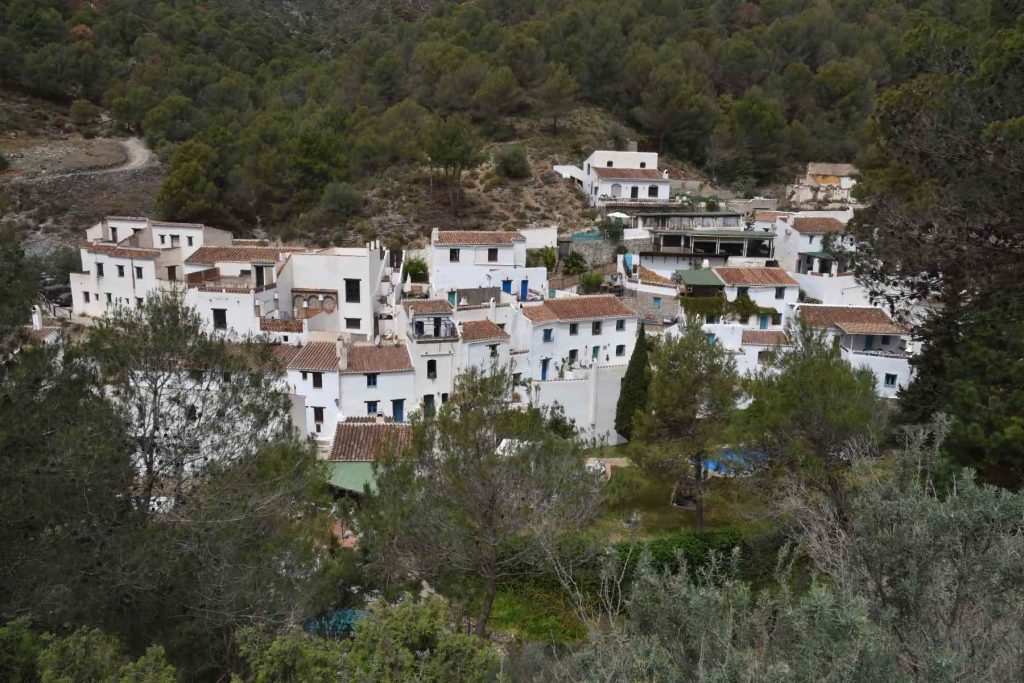 Der nede i dalbunnen ligger landsbyen EL ACEBUCHAL.